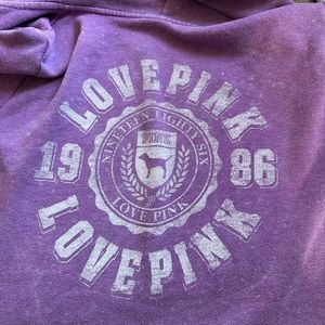 Victorias Secret Pink zip up hoodie- Woman’s XL